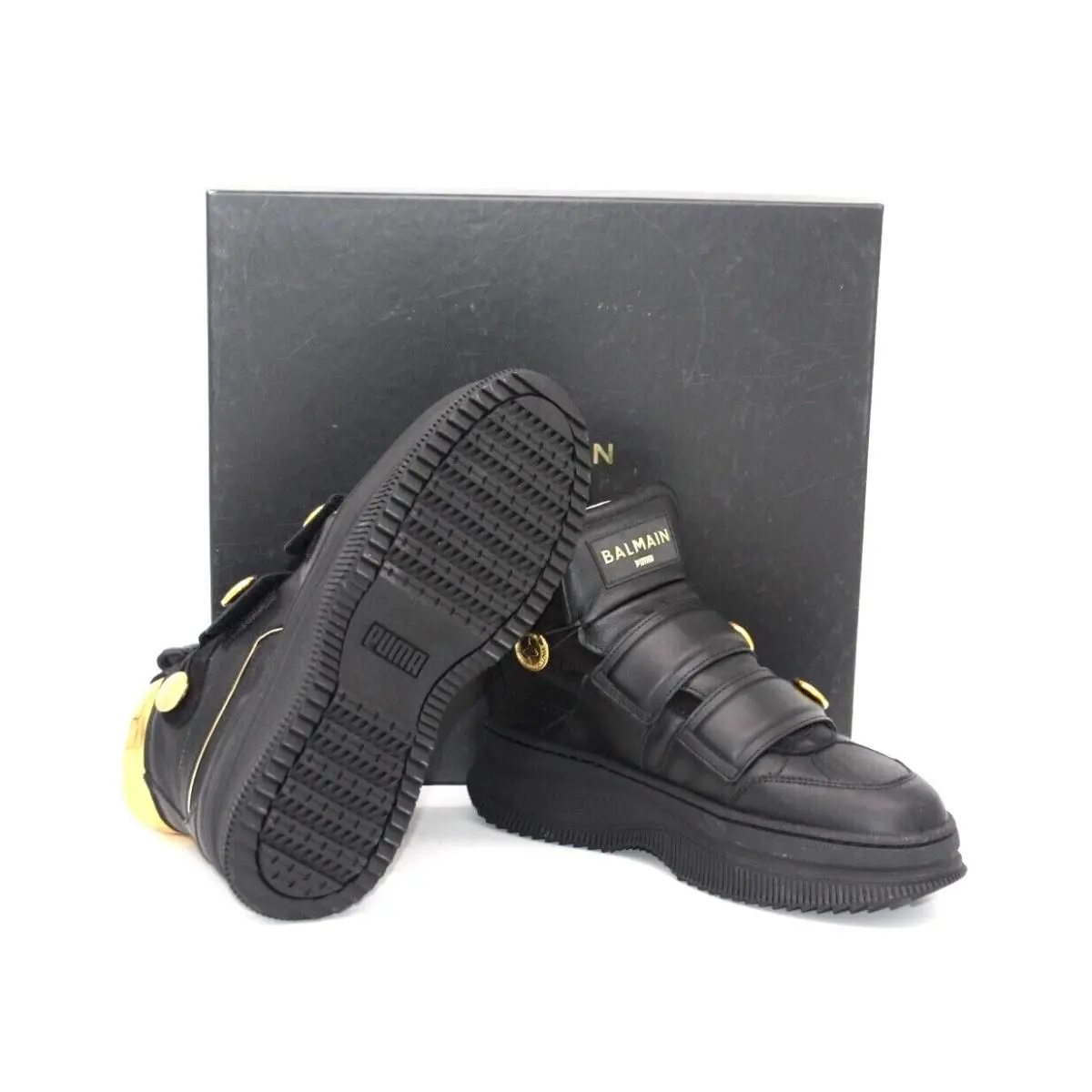 Puma shoes - PUMA DEVA STRAPS X BALMAIN - BLACK/GOLD 21