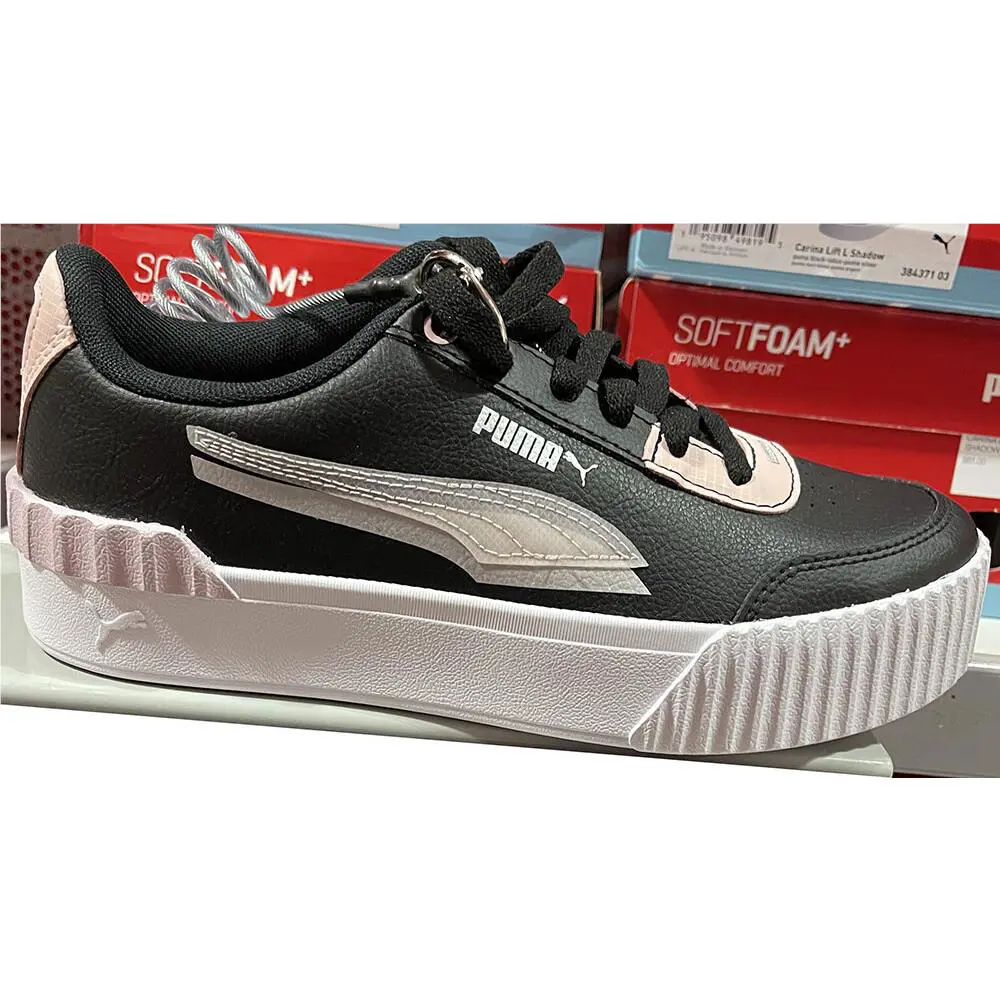 Puma shoes - PUMA Carina Lift - Carina Lift - 384371 03 - Black/Lotus/Silver 0