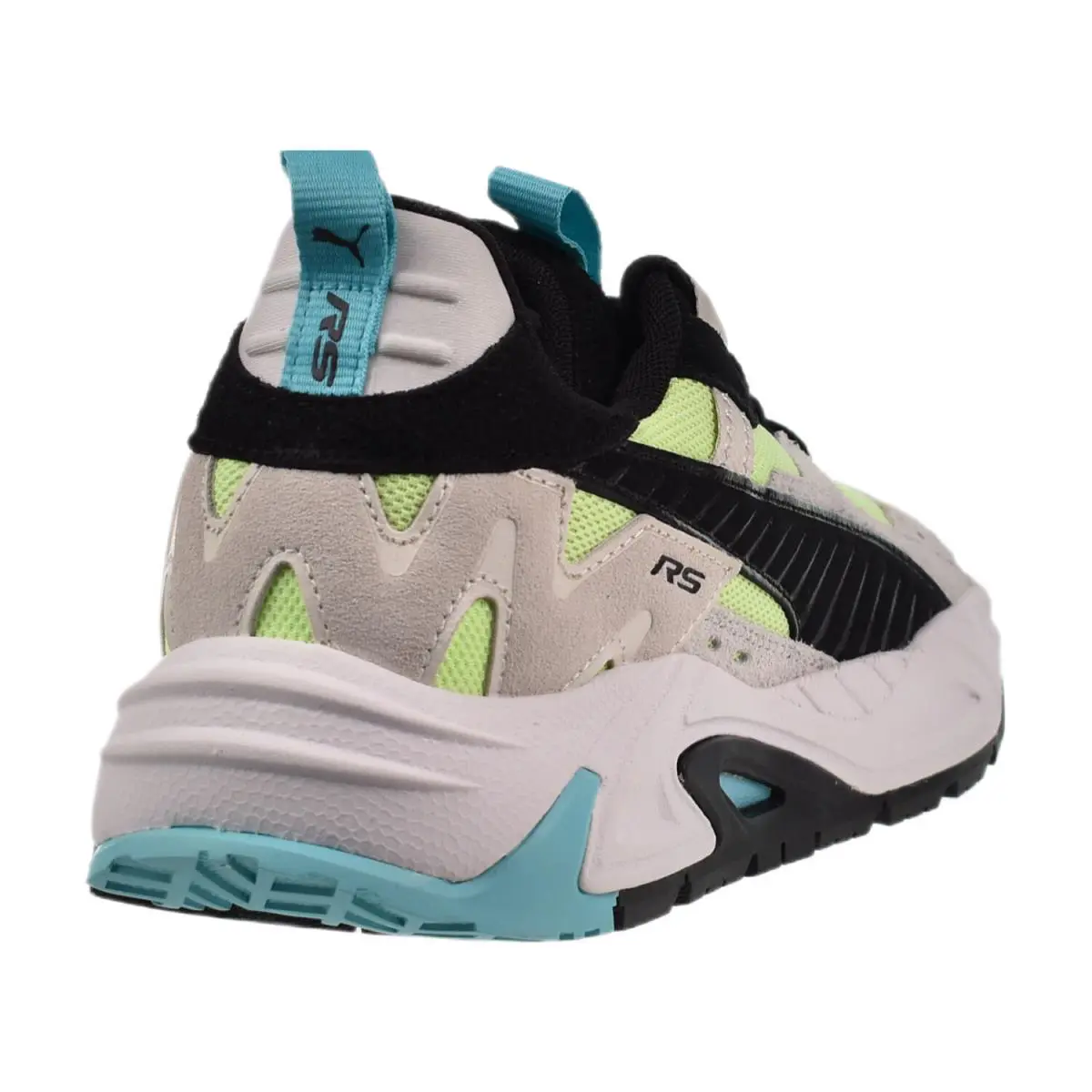 Puma shoes - White-Green 1