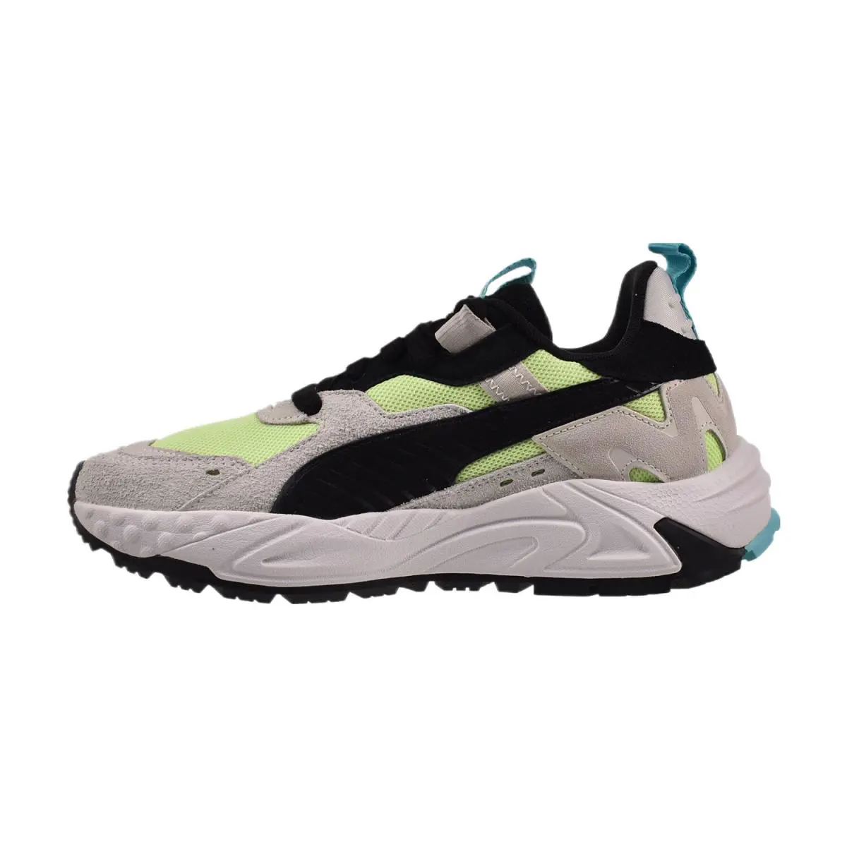 Puma shoes - White-Green 2