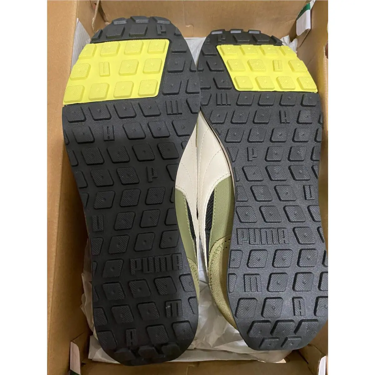 Puma shoes - PUMA Lo Rider - Rider - 381664-02 - Black Covert Green 23