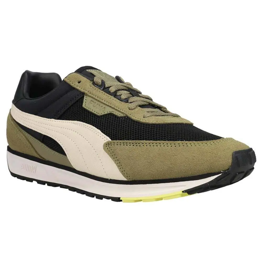 Puma shoes - PUMA Lo Rider - Rider - 381664-02 - Black Covert Green 16
