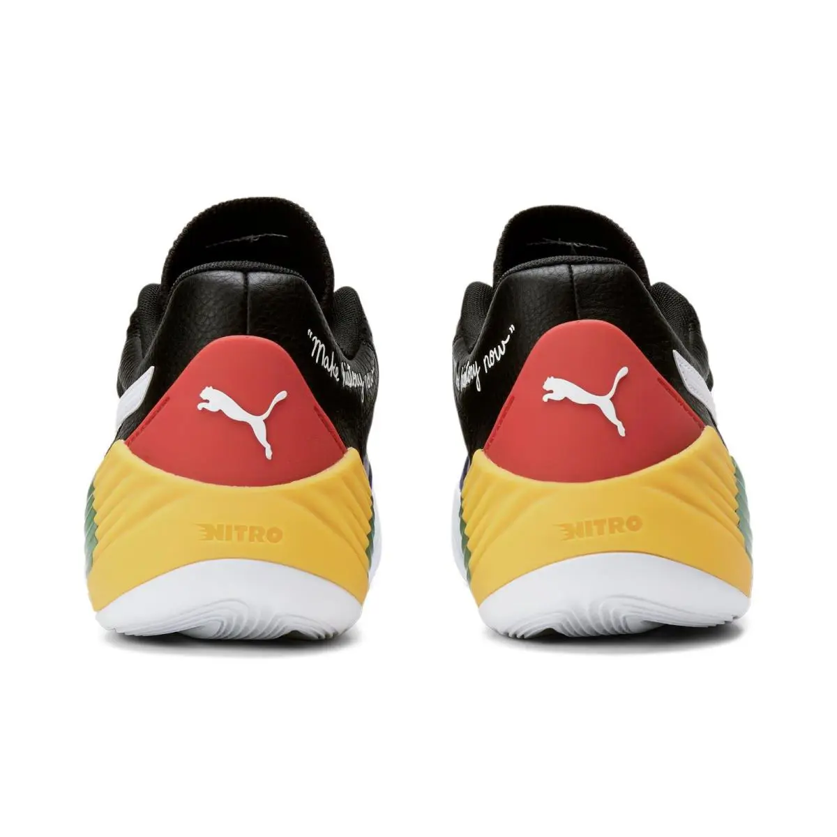 Puma shoes - Puma Black-Amazon Green 1