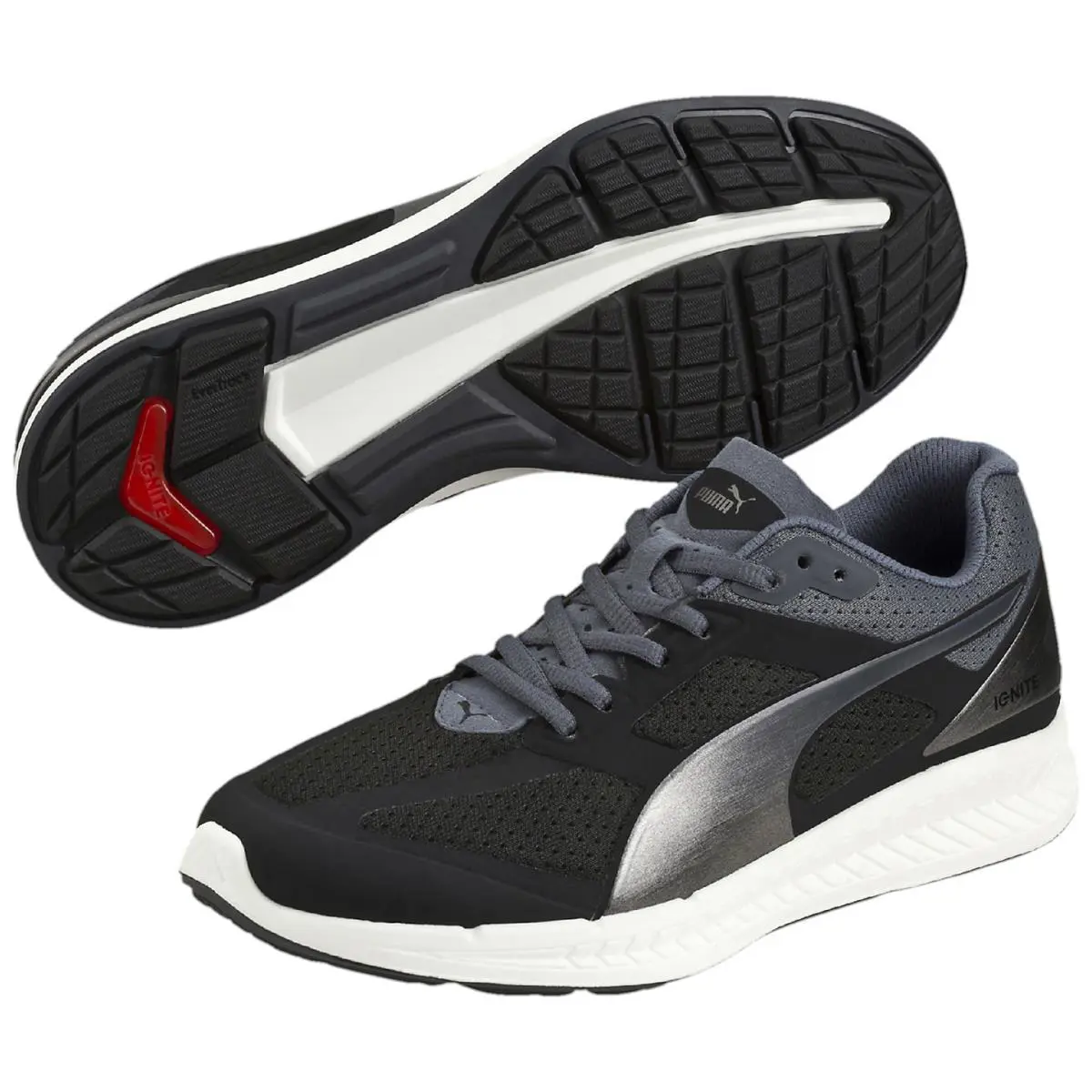 Puma shoes - 18807702 - 188077 02 - black/puma silver/turbu 0