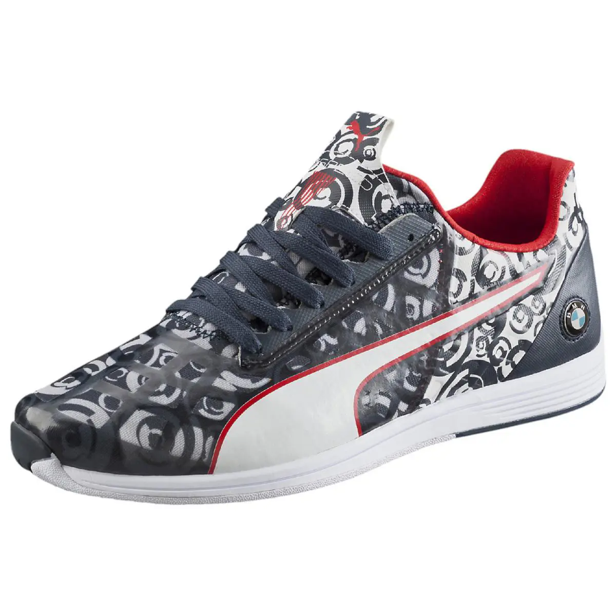 Men`s Puma Bmw Evospeed 1.4 Camo Casual Shoes 305487 01 Size 11.5 Bmw Team bl - bmw team blue-white