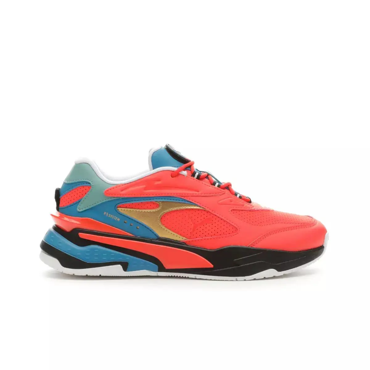 Puma shoes - PUMA RS-Fast FR - 385795-01 - Firelight/Blue/Black/Gold 2