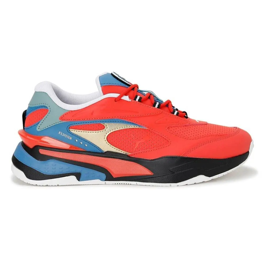 Puma shoes - PUMA RS-Fast FR - 385795-01 - Firelight/Blue/Black/Gold 5