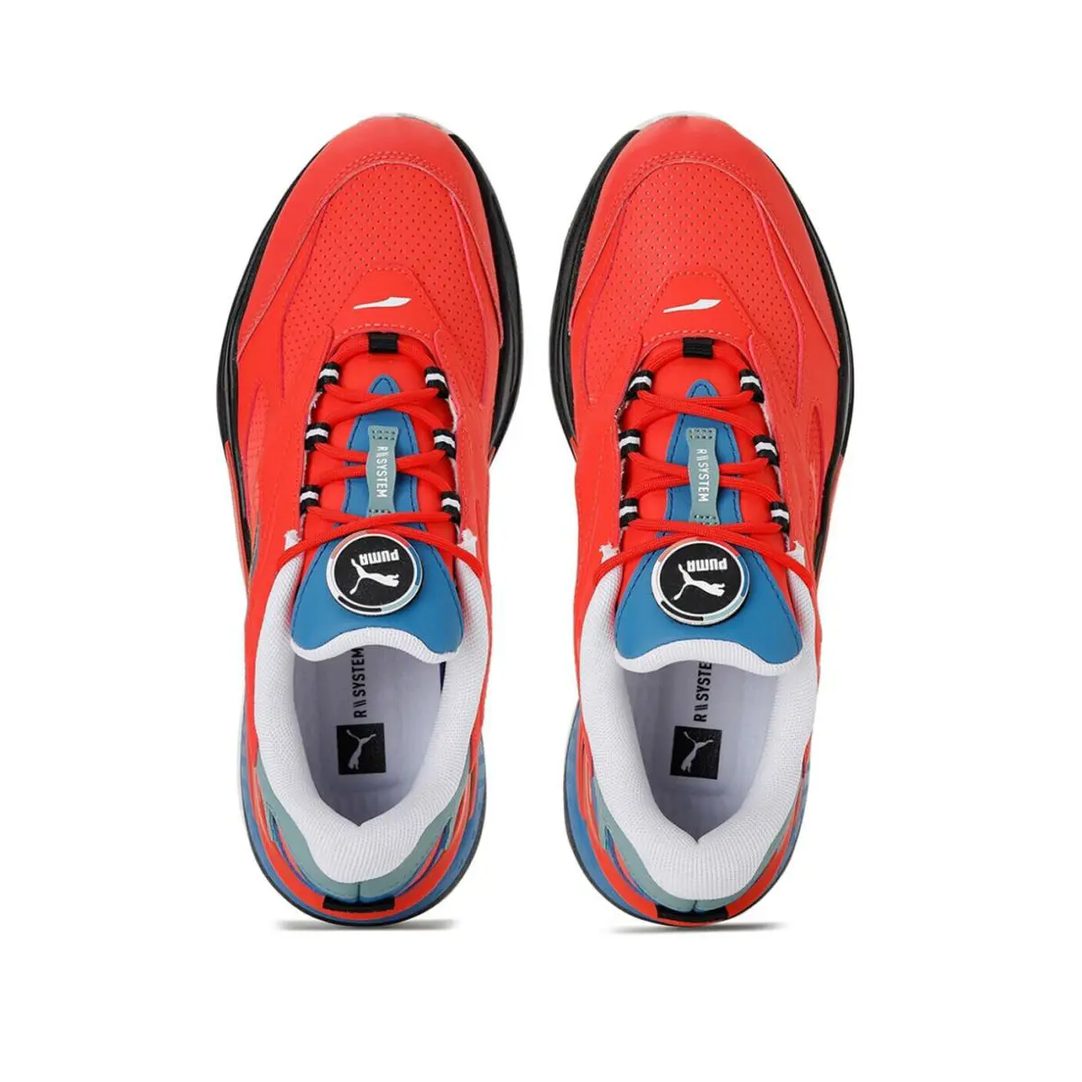 Puma shoes - PUMA RS-Fast FR - 385795-01 - Firelight/Blue/Black/Gold 7
