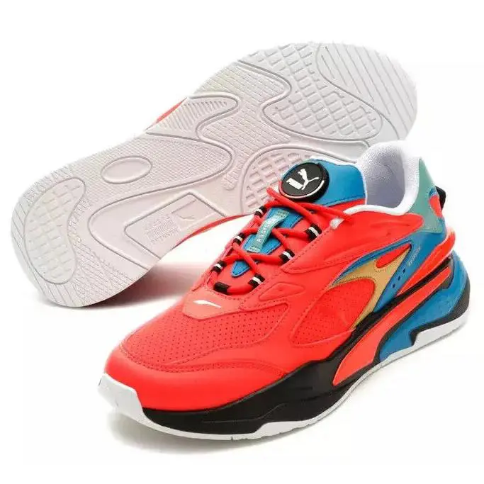 Puma shoes - PUMA RS-Fast FR - 385795-01 - Firelight/Blue/Black/Gold 12