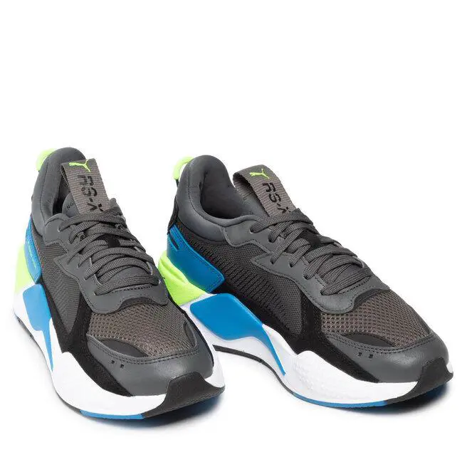 Puma shoes - PUMA Rs-X Reinvention - Reinvention - 369579 12 - Dark Shadow-Future Blue-Green 1