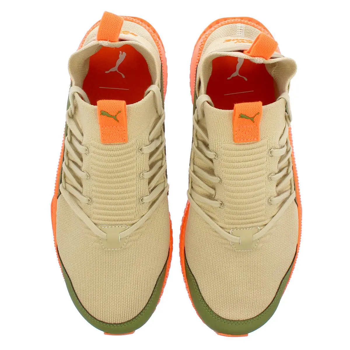Puma shoes - Pebble/Olive/Scarlet Ibis 3