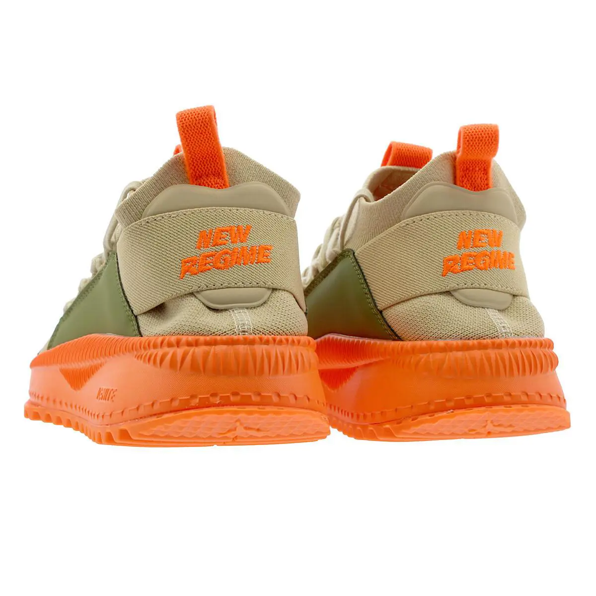 Puma shoes - Pebble/Olive/Scarlet Ibis 4