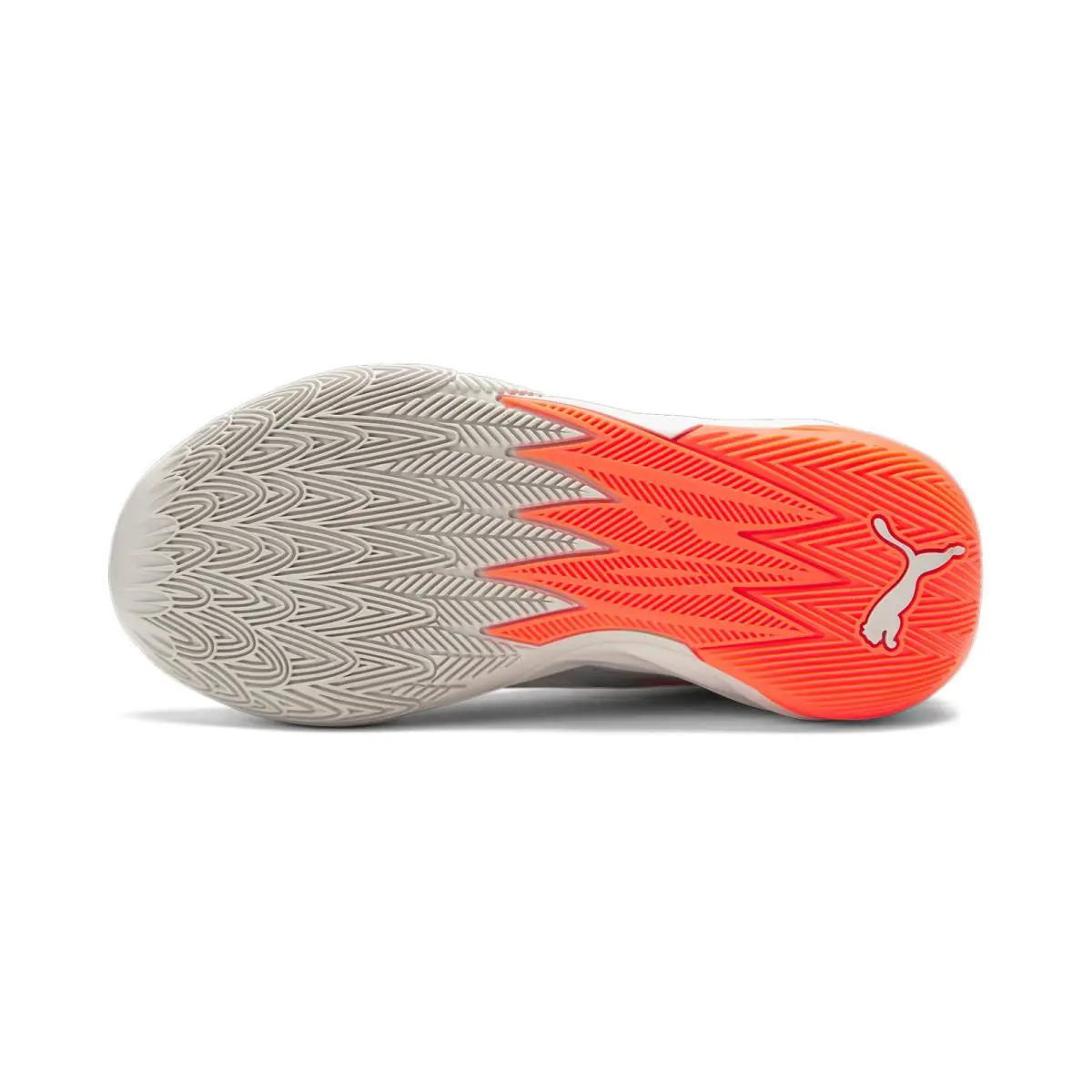 Puma shoes - Platinum Gray/Ultra Orange 3