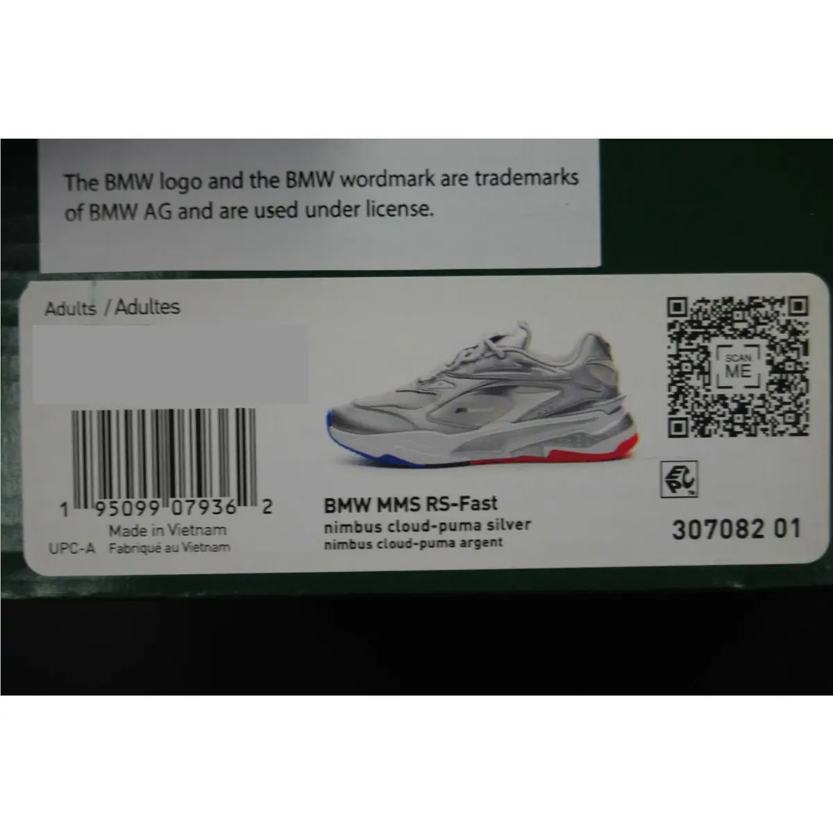 Puma shoes - PUMA BMW MMS - BMW MMS - 307082-01 - Silver 7
