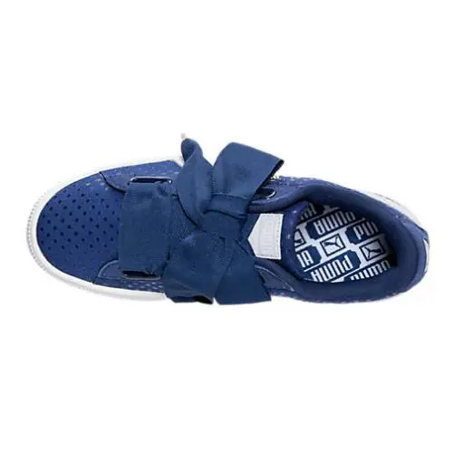 Puma shoes - Puma Basket Heart Denim - Basket Heart Denim - 36337101 - Blue 2