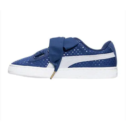 Puma shoes - Puma Basket Heart Denim - Basket Heart Denim - 36337101 - Blue 6