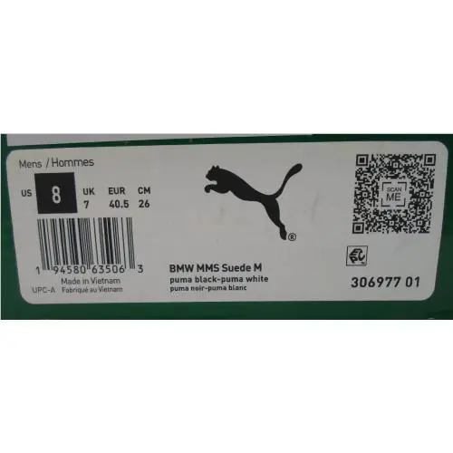 Puma shoes - PUMA BMW MMS - BMW MMS - 306977-01 - Black 27