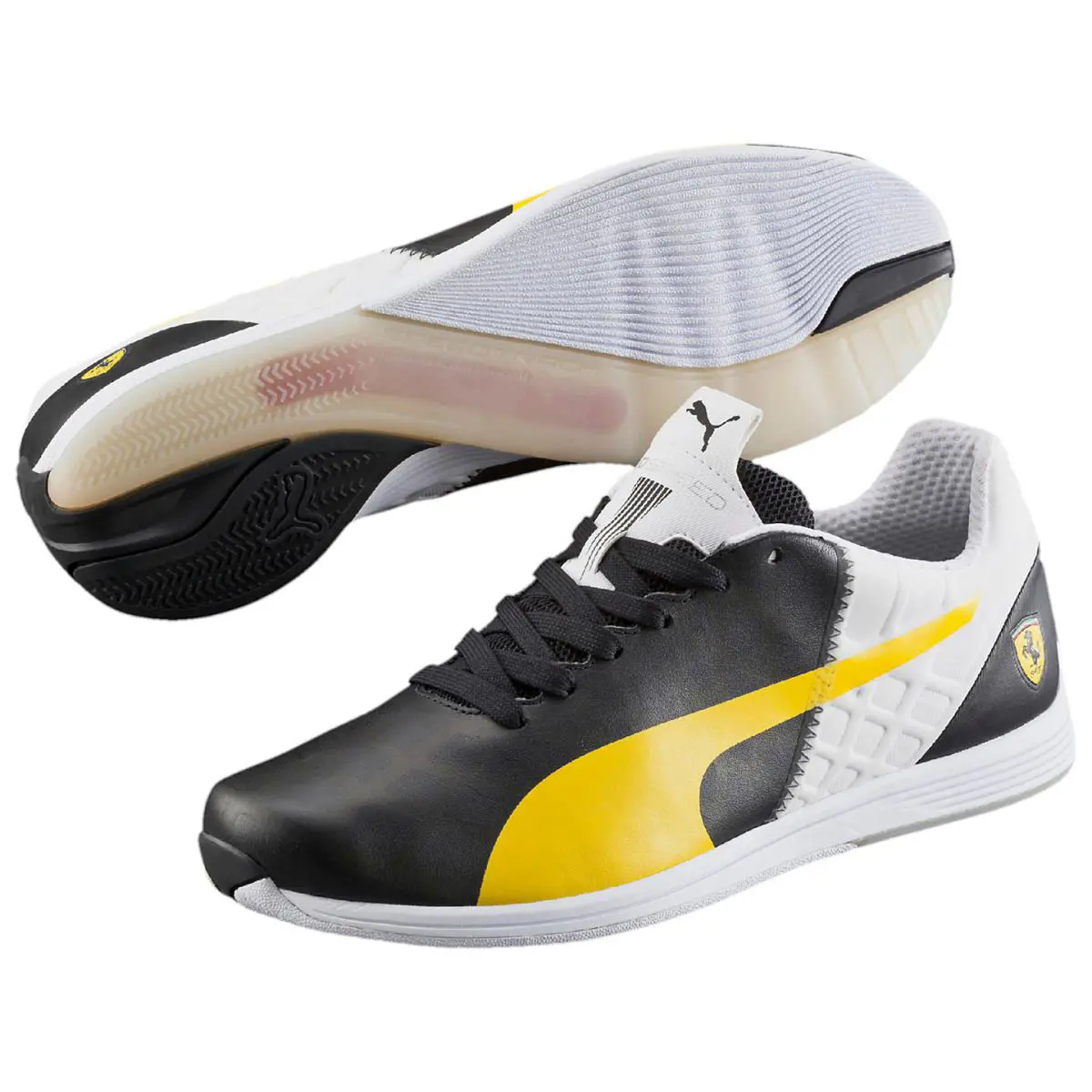 Puma shoes - 30555501 - 305555 01 - black-vibrant yellow-white 0