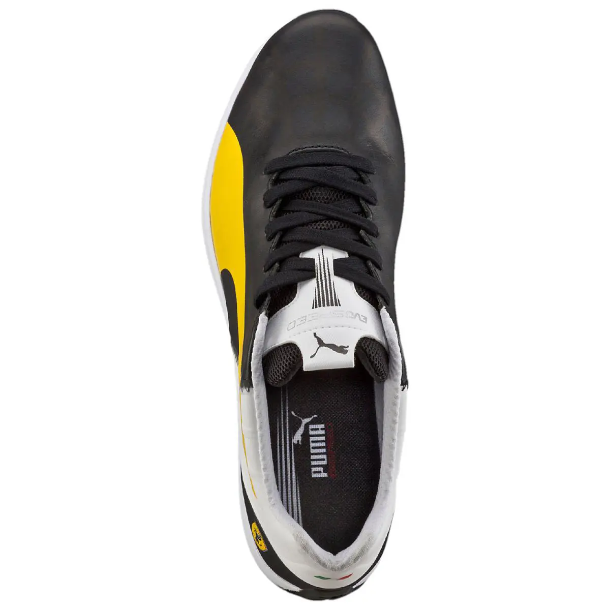Puma shoes - 30555501 - 305555 01 - black-vibrant yellow-white 3