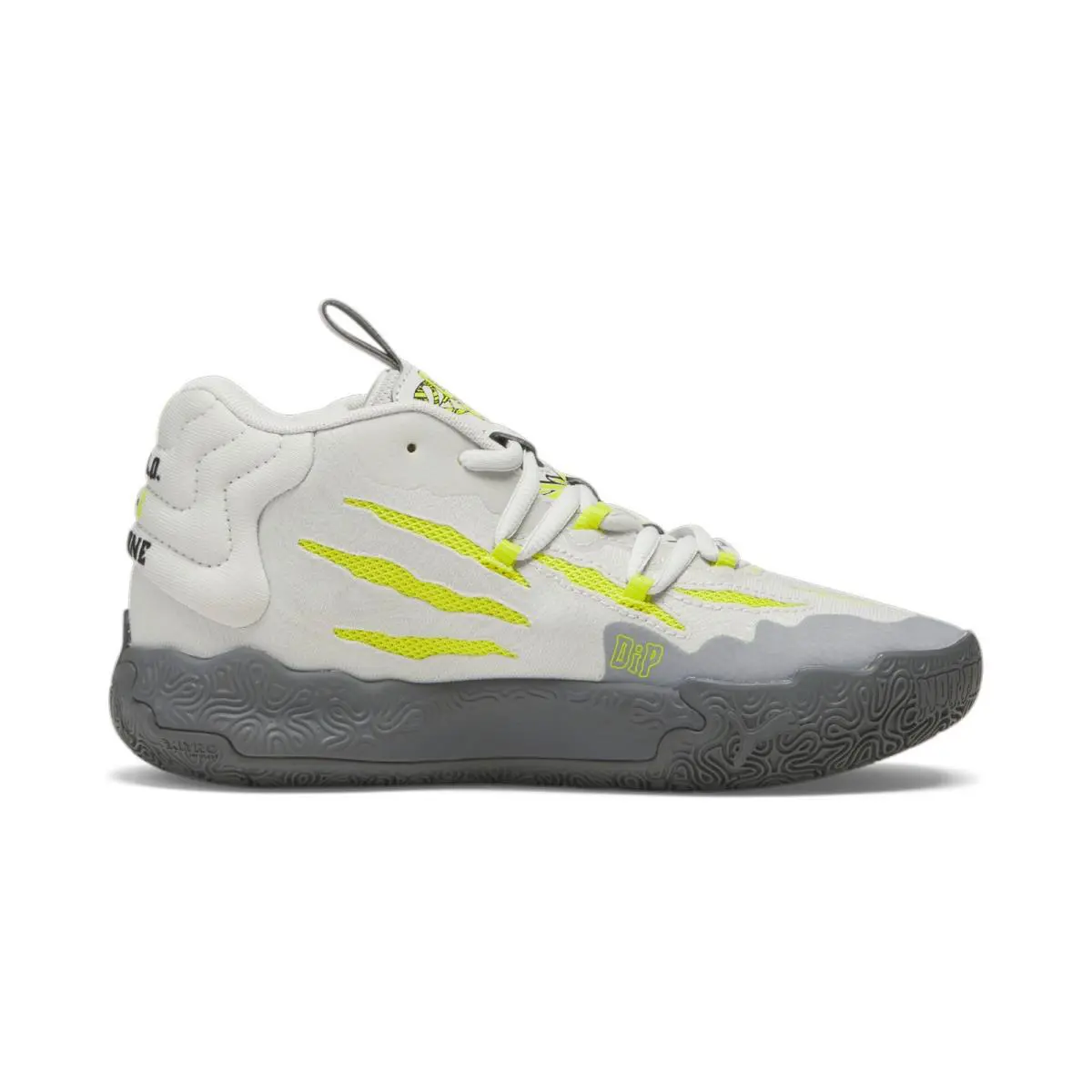 Puma shoes - Feather Grey/Lime Smash 3