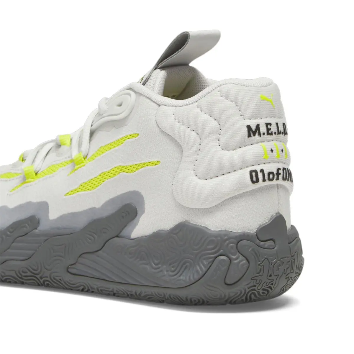 Puma shoes - Feather Grey/Lime Smash 6
