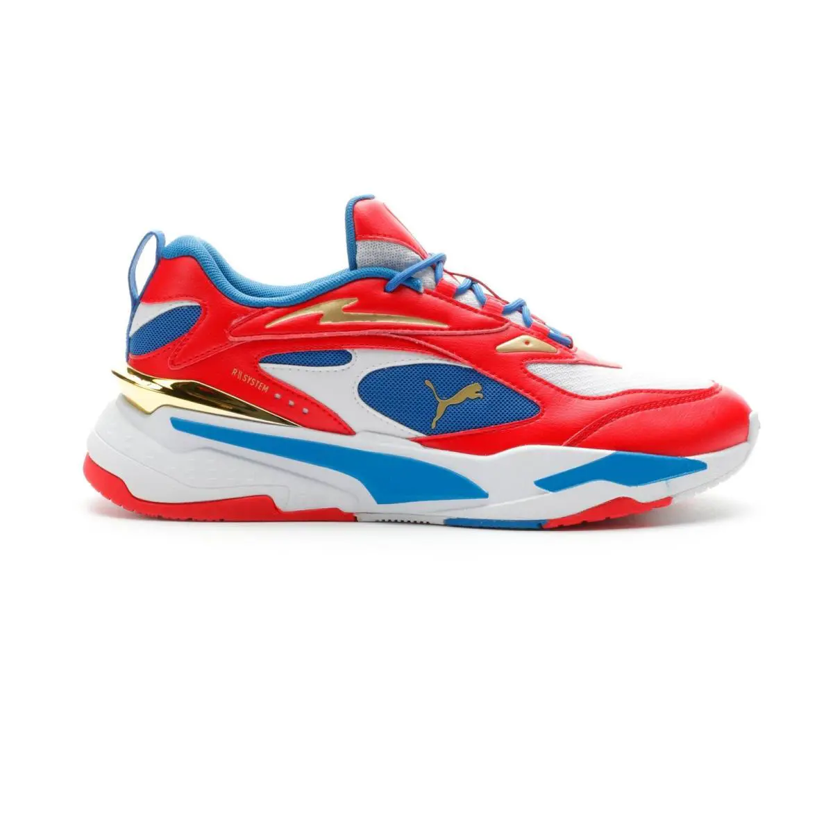 Puma shoes - White High/Risk Red/Strong Blue 5