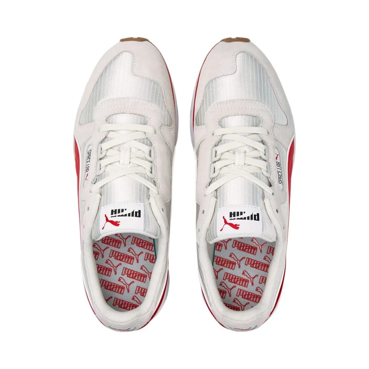 Puma shoes - White/Red 4