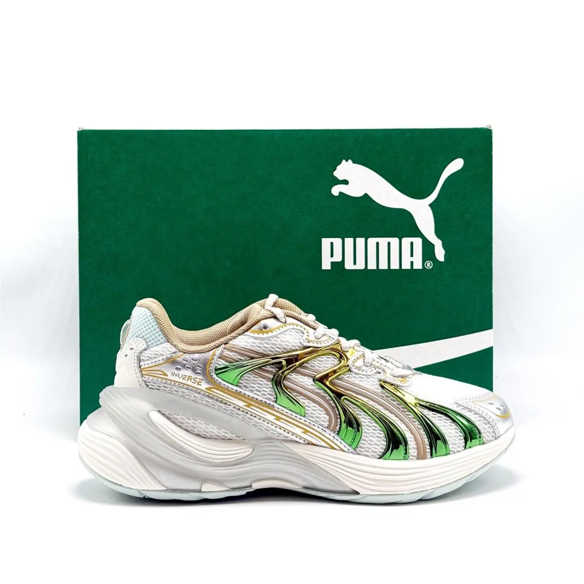 Puma shoes - PUMA Inverse - Inverse - 402972-01 - Gold 4