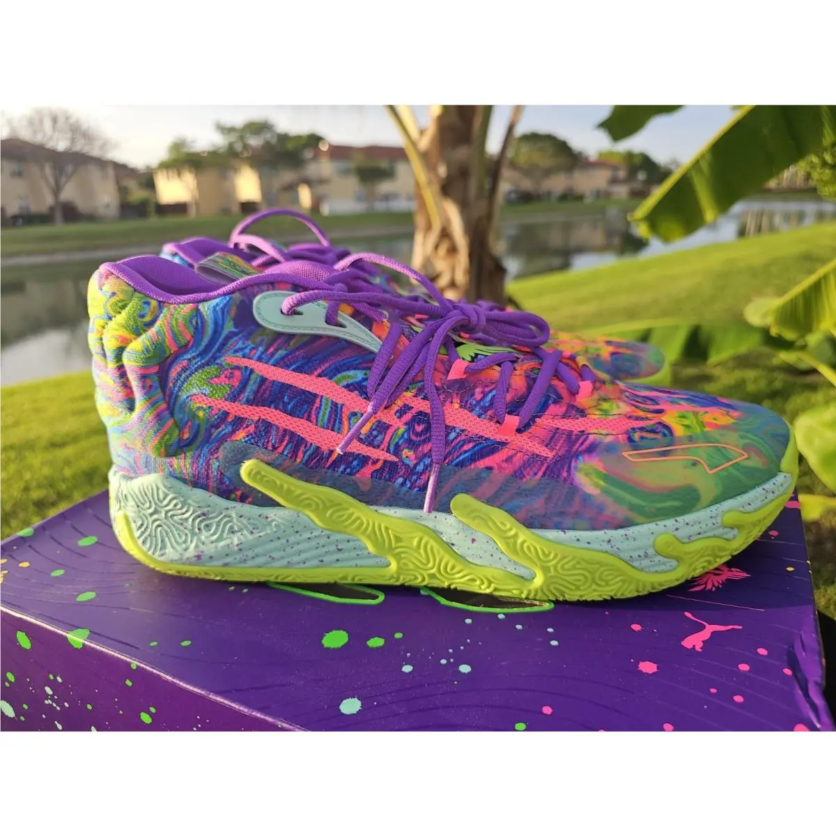 Puma shoes - Puma MB.03 Be You - You - 379899-01 - Purple (UPC: 196859461199) 8