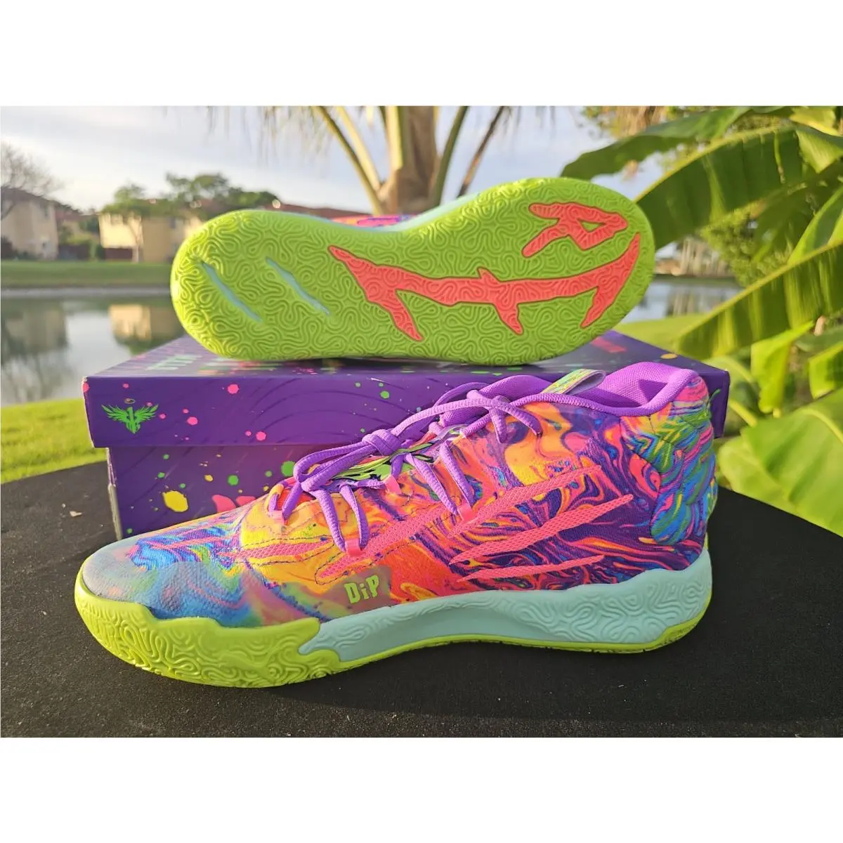 Puma shoes - Puma MB.03 Be You - You - 379899-01 - Purple (UPC: 196859461199) 4