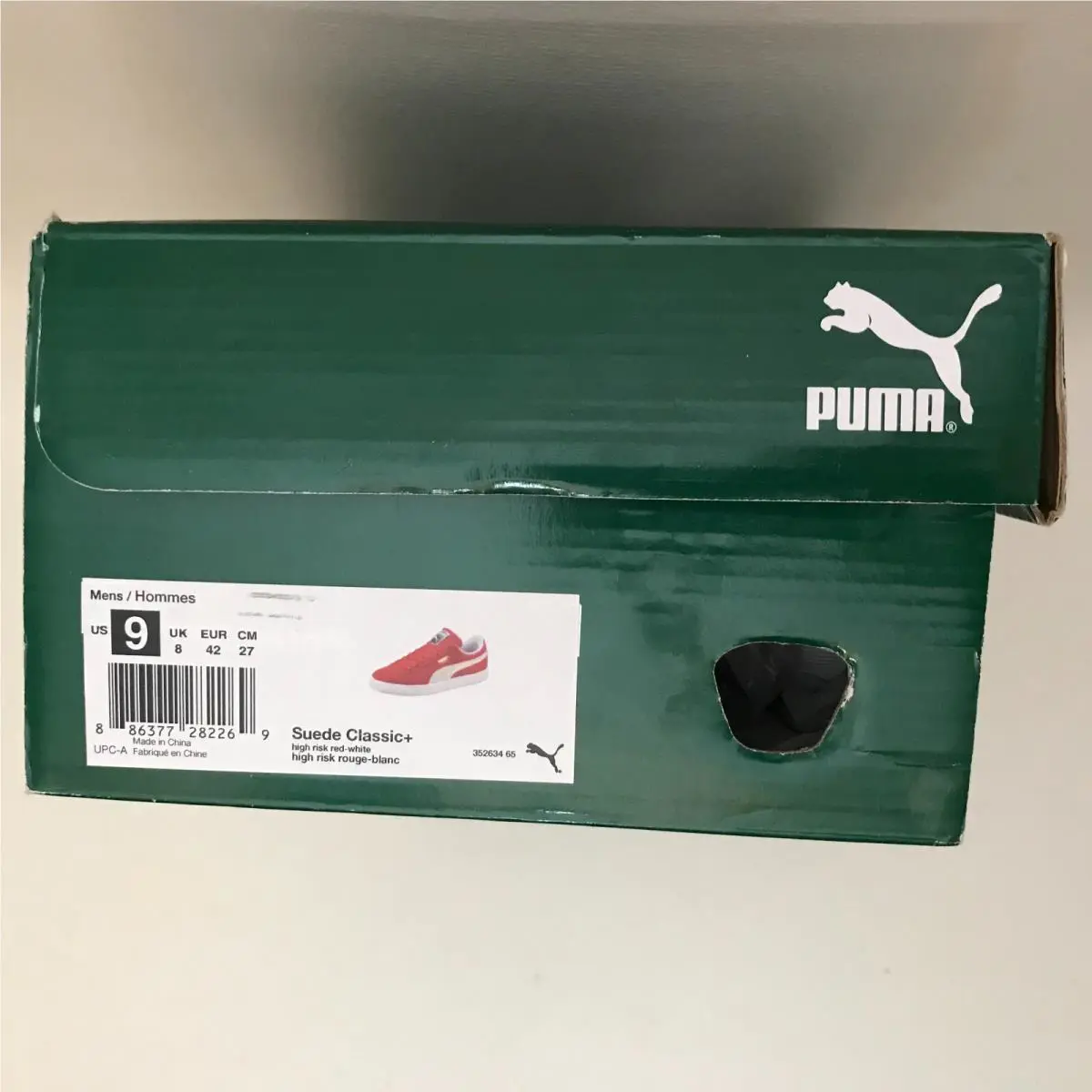 Puma shoes - PUMA Suede Classic - Suede Classic - 352634-65 - Red (UPC: 886377282269) 10