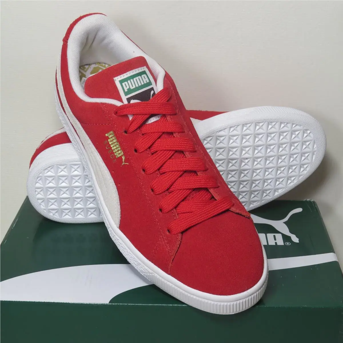 Puma shoes - PUMA Suede Classic - Suede Classic - 352634-65 - Red (UPC: 886377282269) 1