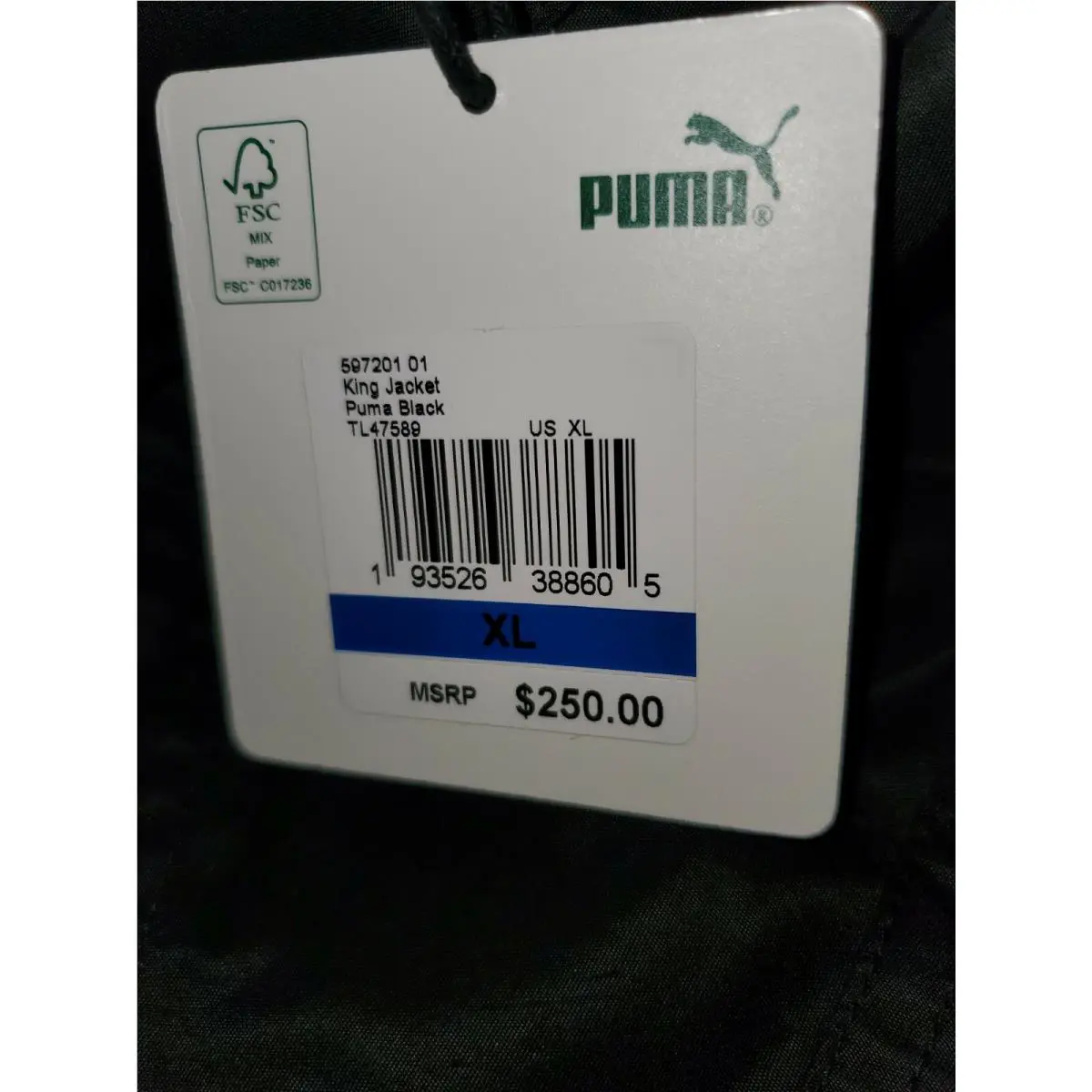 Puma clothing - 59720101 - 59720101 - Black 4