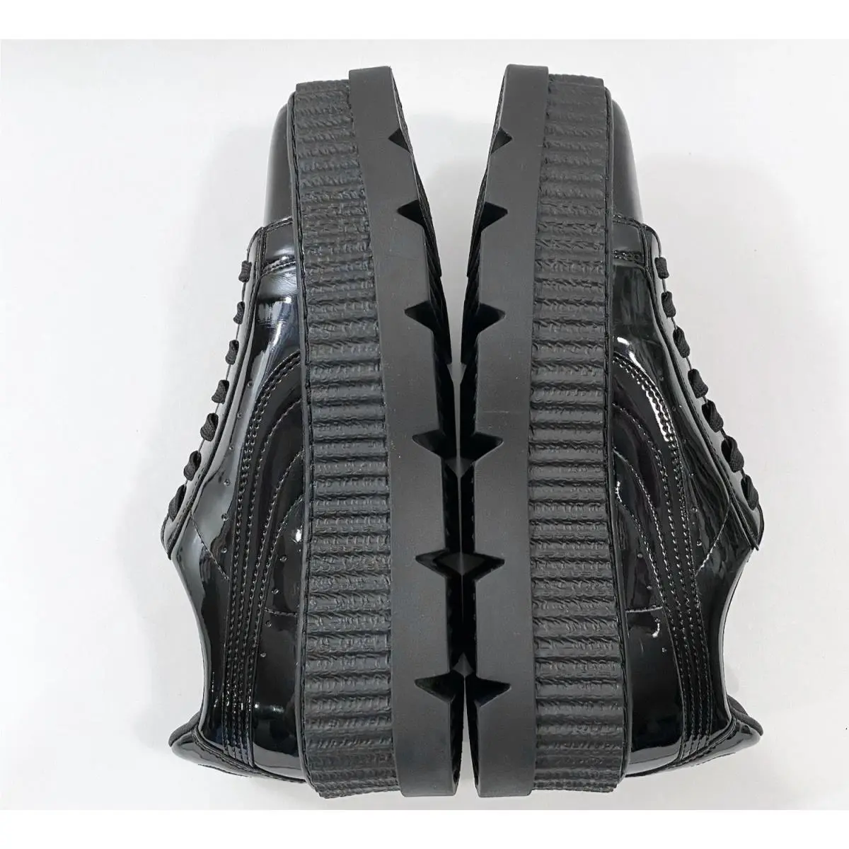Puma shoes - Puma Fenty x Rihanna Pointy Creeper Patent Casual Sneaker - 36627001 - Black 5