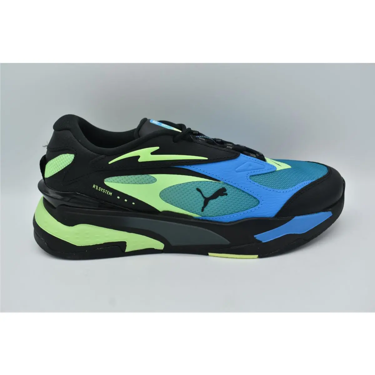 Puma shoes - PUMA RS-Fast - 385707-01 - Black, Green, Blue (UPC: 195100541437) 3