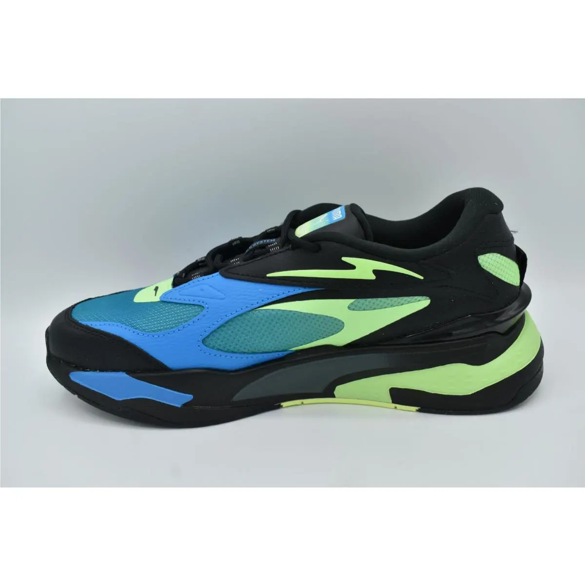 Puma shoes - PUMA RS-Fast - 385707-01 - Black, Green, Blue (UPC: 195100541437) 4
