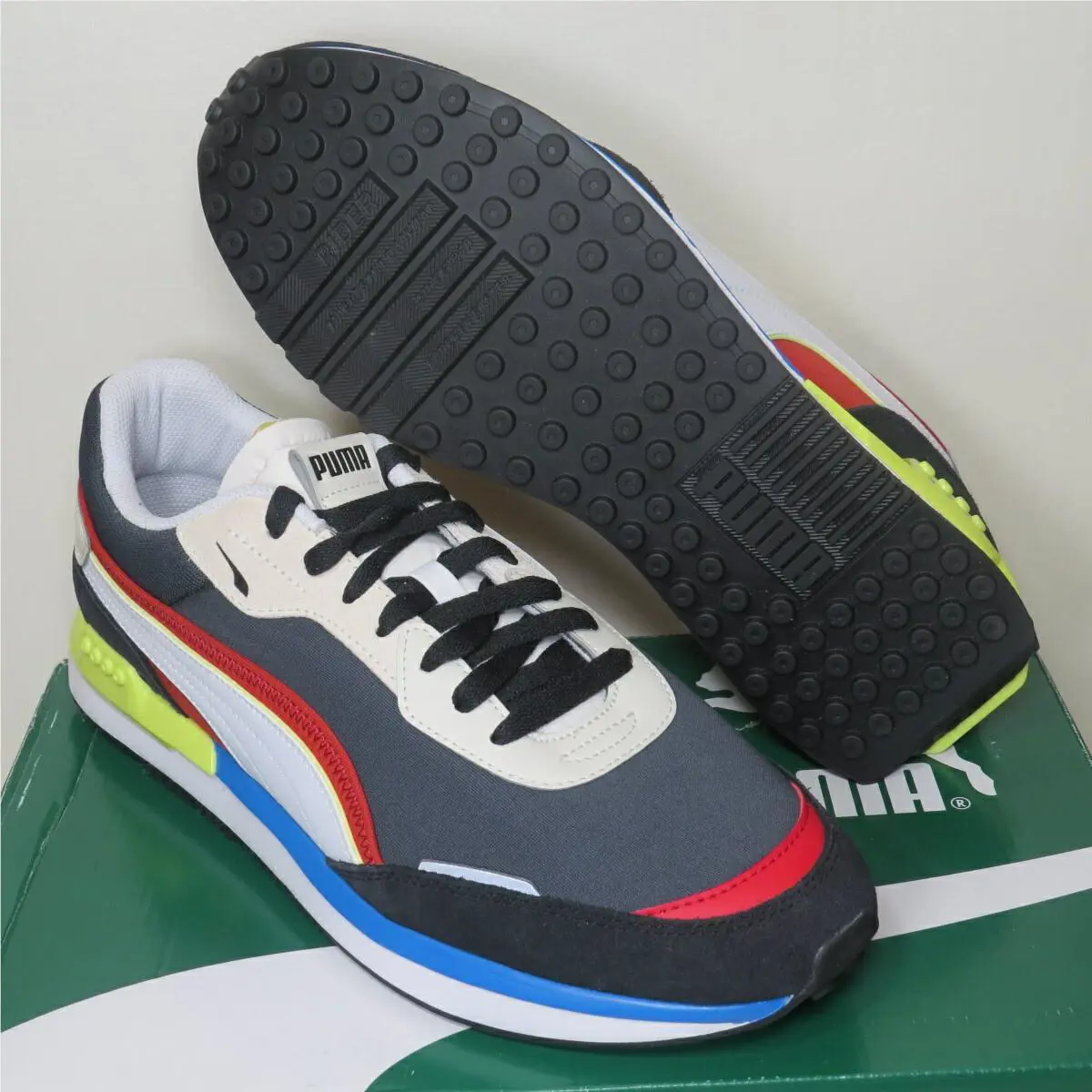 Puma shoes - PUMA City Rider - City Rider - 38204403 - Black (UPC: 194580826966) 0