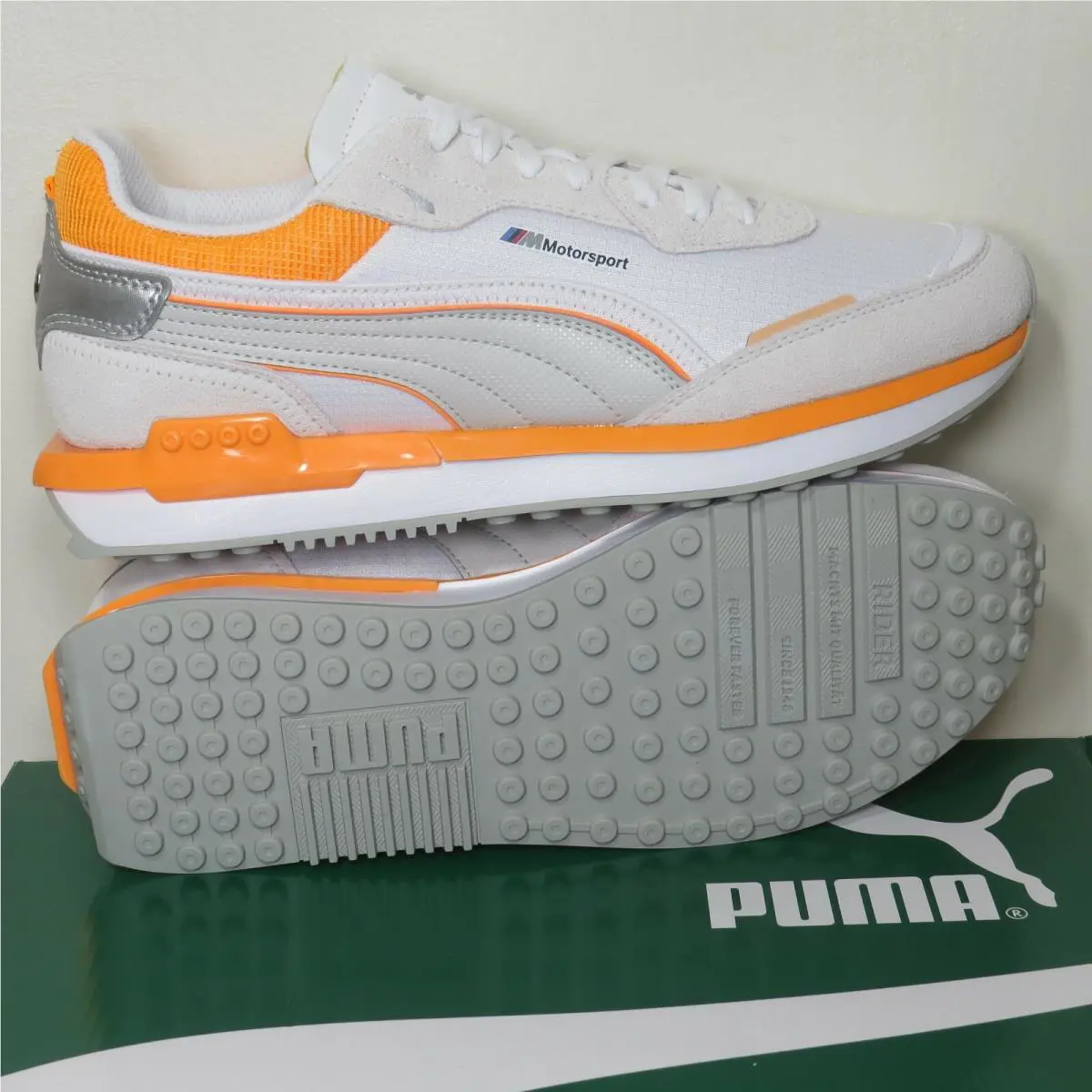 Puma shoes - PUMA City Rider x BMW Motorsport - 306975-02 - White (UPC: 194580632390) 2