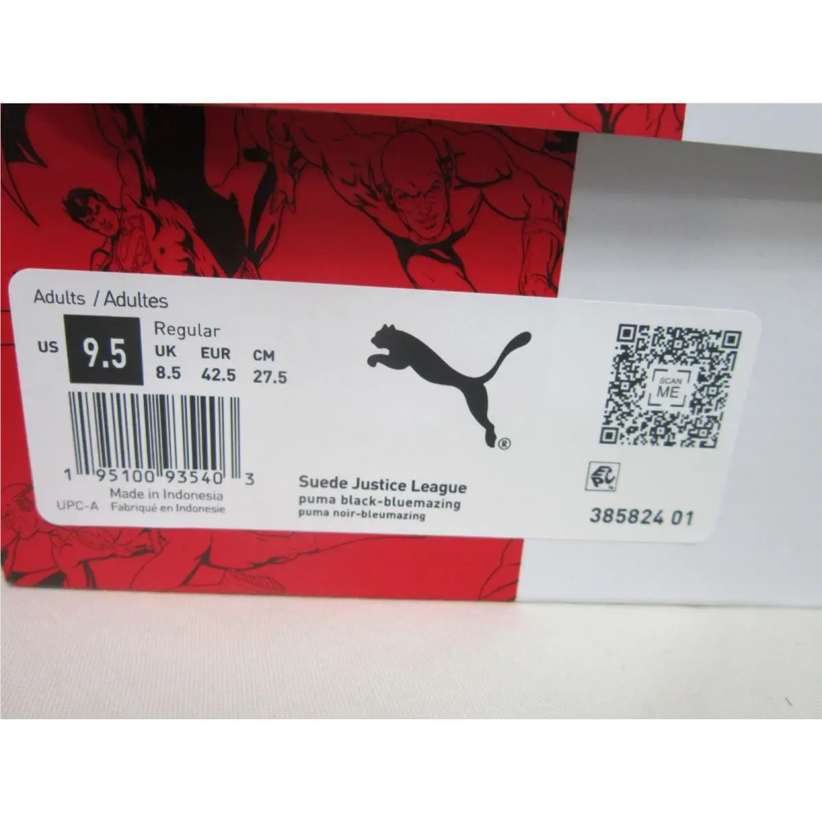 Puma shoes - 38582401 - 385824-01 - Black / Blue 4