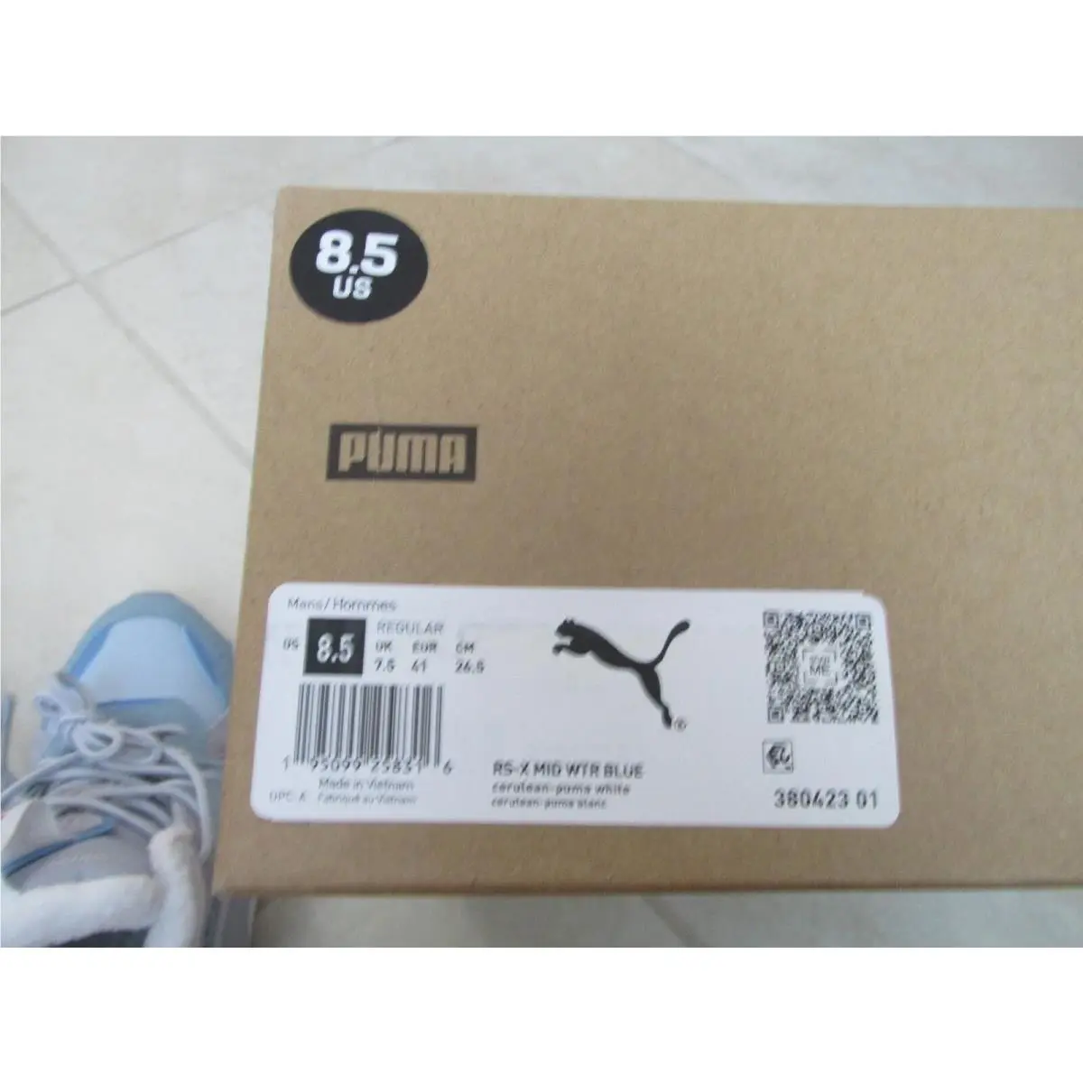 Puma shoes - PUMA RS-X - 380423-01 - Blue (UPC: 195099258316) 3