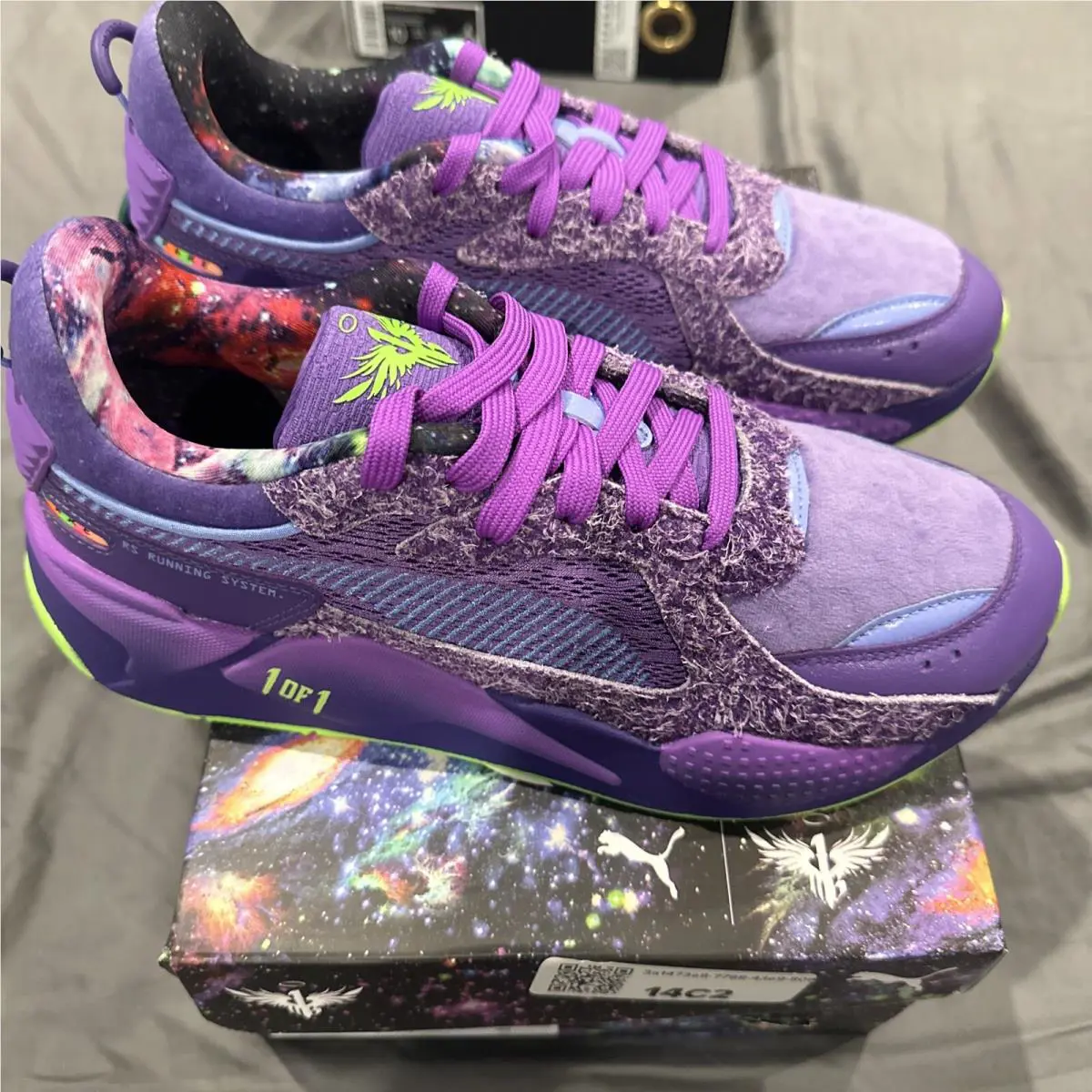 Puma shoes - PUMA RS-X - 38776401 - Purple 0