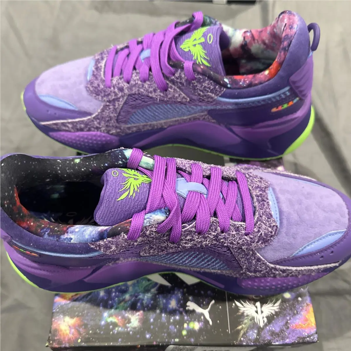 Puma shoes - PUMA RS-X - 38776401 - Purple 5