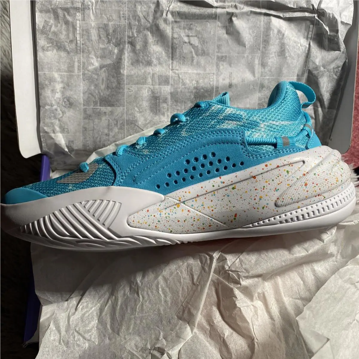 Puma shoes - PUMA RS-X - 19507601 - Blue 2