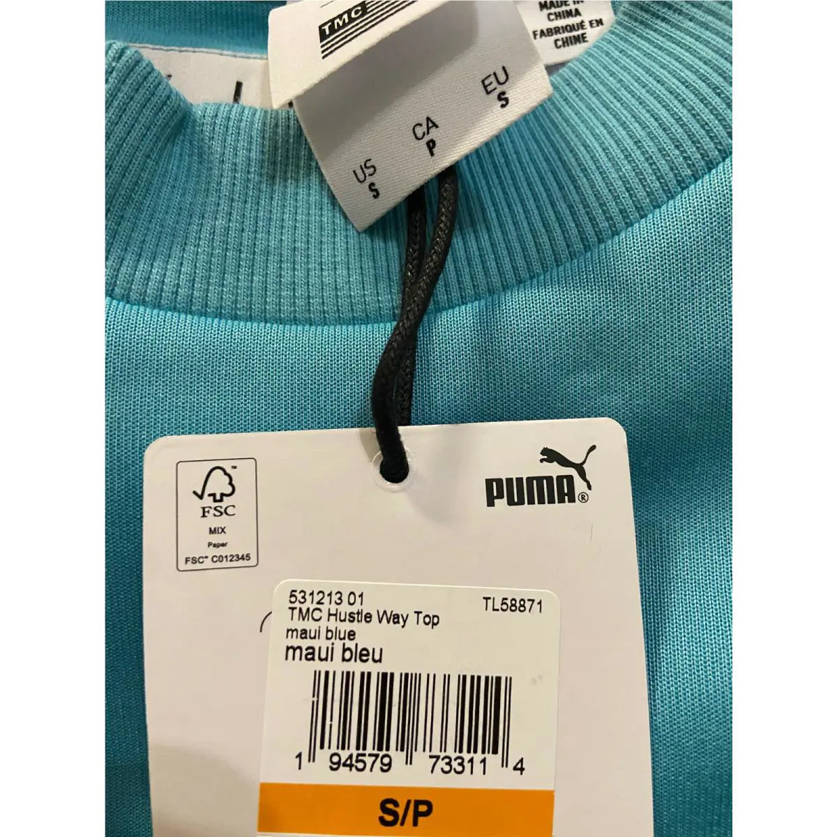 Puma clothing - Puma Maui - Maui - 531213-01 - Maui Blue (UPC: 194579733138) 4