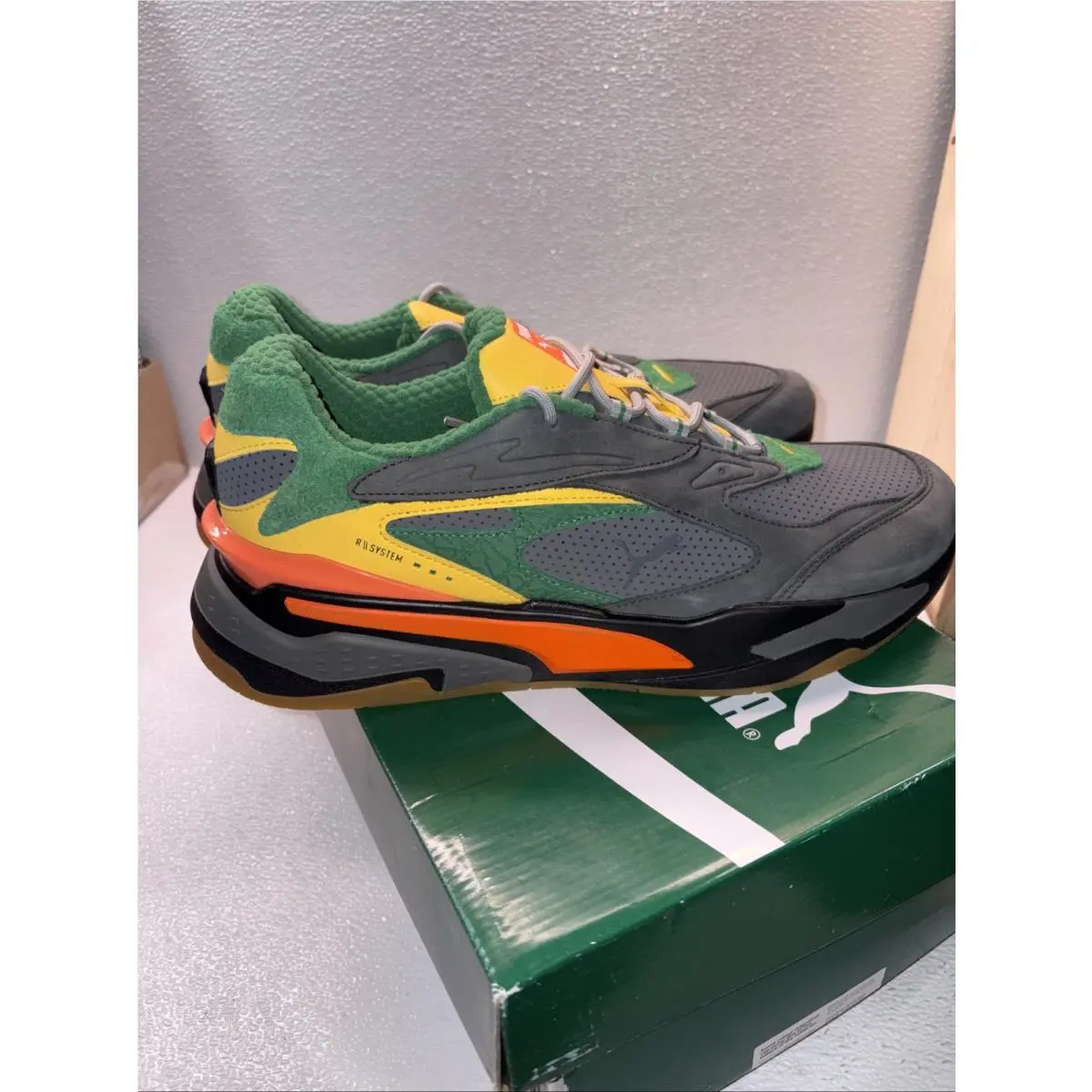 Puma shoes - PUMA RS-Fast Eat Ur Veggies - 380322-01 - Gray (UPC: 194579040151) 2
