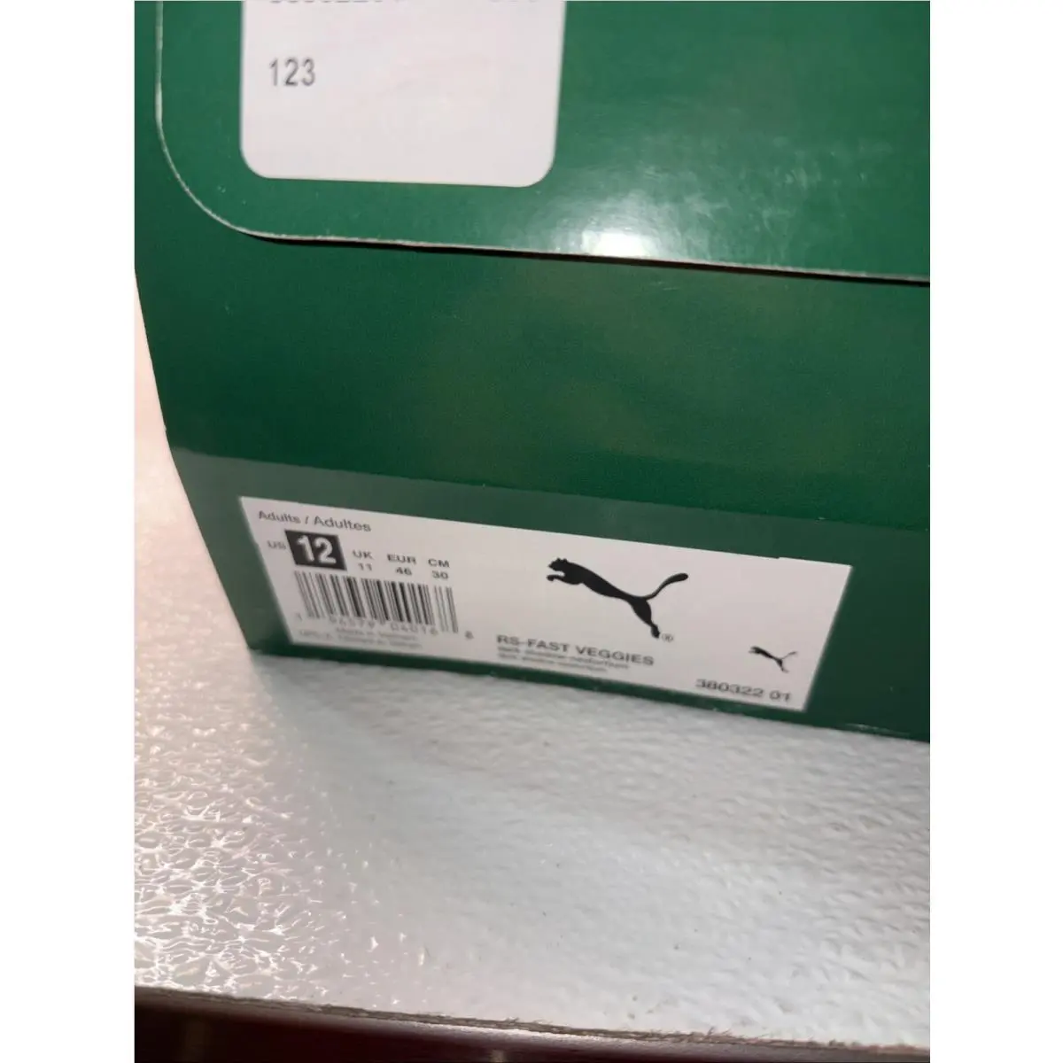 Puma shoes - PUMA RS-Fast Eat Ur Veggies - 380322-01 - Gray (UPC: 194579040151) 12