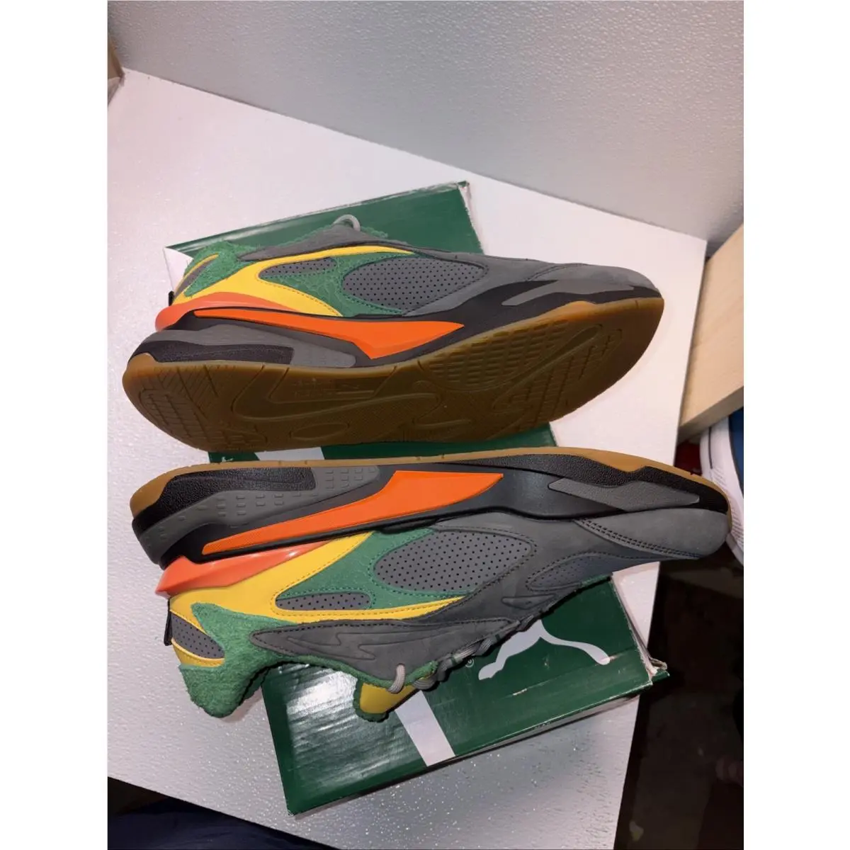 Puma shoes - PUMA RS-Fast Eat Ur Veggies - 380322-01 - Gray (UPC: 194579040151) 3
