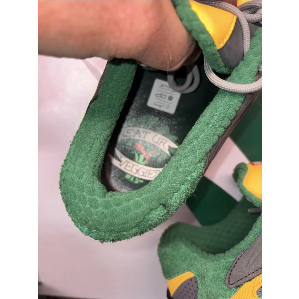 Puma shoes - PUMA RS-Fast Eat Ur Veggies - 380322-01 - Gray (UPC: 194579040151) 5