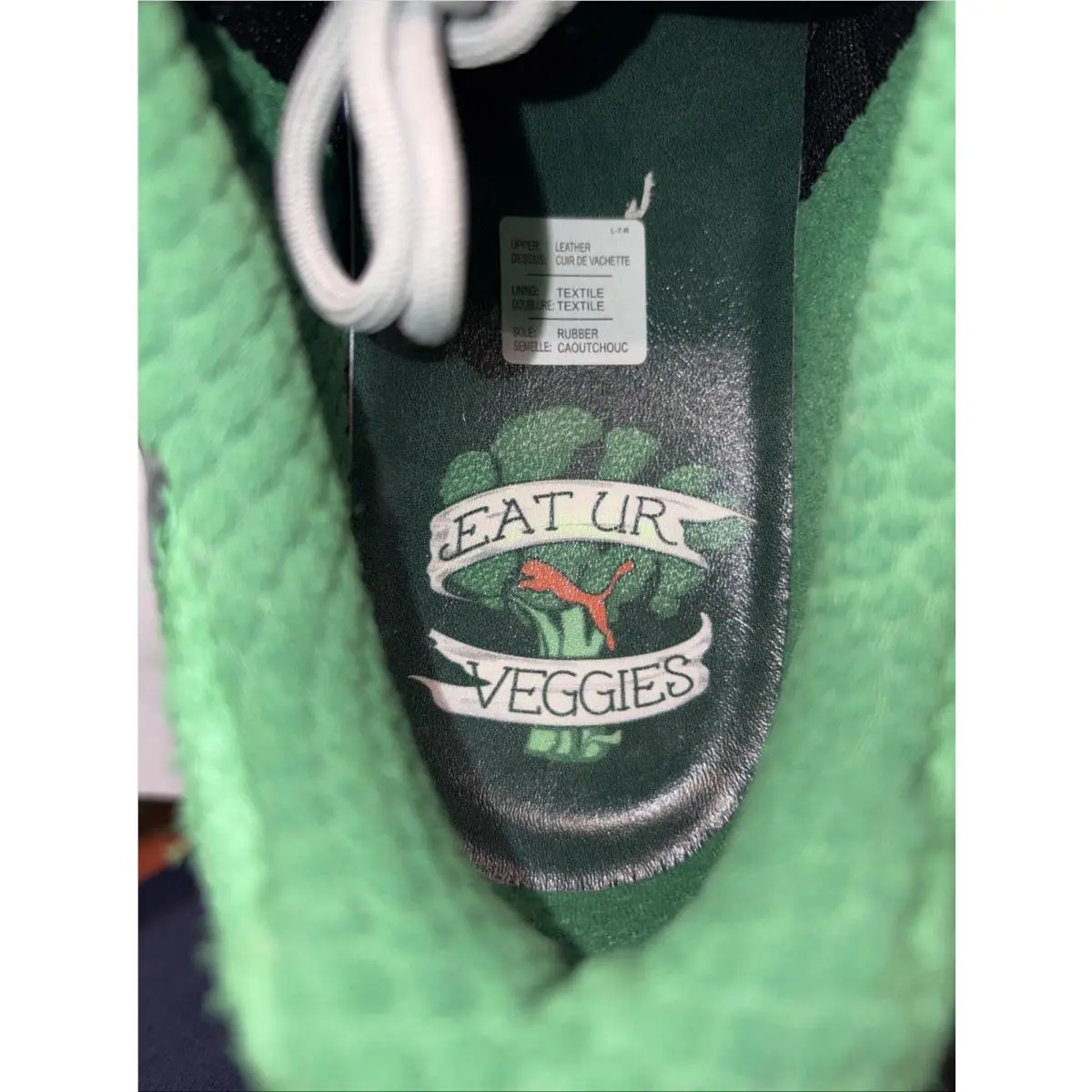 Puma shoes - PUMA RS-Fast Eat Ur Veggies - 380322-01 - Gray (UPC: 194579040151) 6