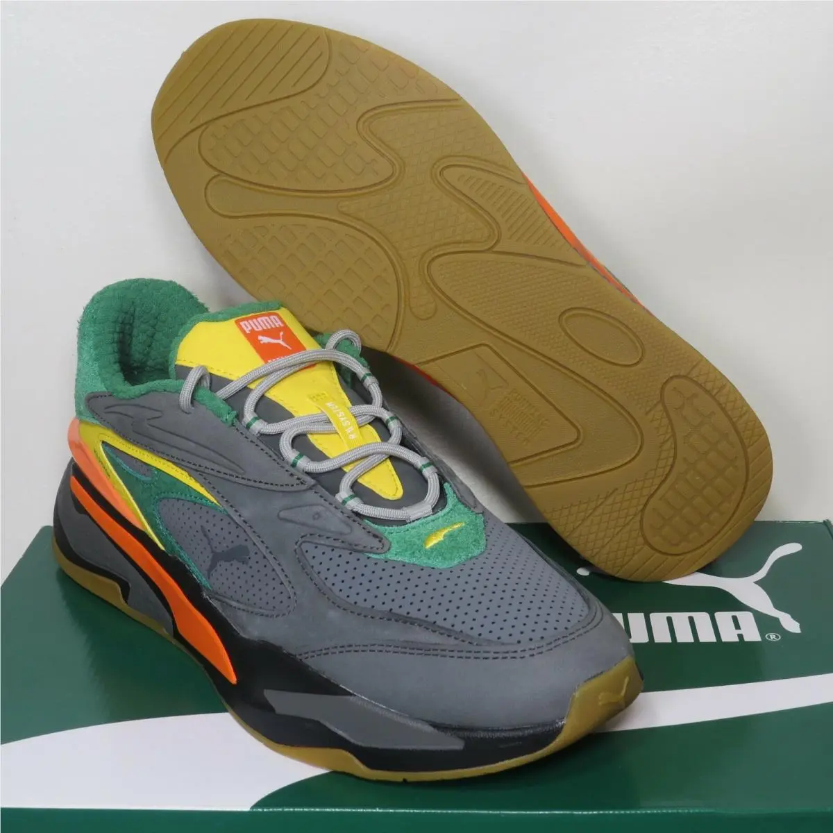 Puma shoes - PUMA RS-Fast Eat Ur Veggies - 380322-01 - Gray (UPC: 194579040151) 1